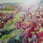 Provence Rhapsody IX. Oil on canvas, 100x81 cm