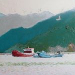 Nan Ao Dao. Oil on canvas, 50x61 cm